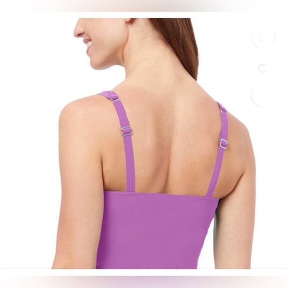 Gottex profile Women's Kundala E Cup Warm Purple Tankini Swim Top‎ size 38E new - Picture 7 of 7